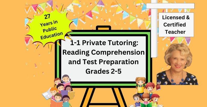 Reading Sample For A Tutor 1-1 Tutoring: Test Preparation & Reading Comprehension Gr. 2-5-ESL ...