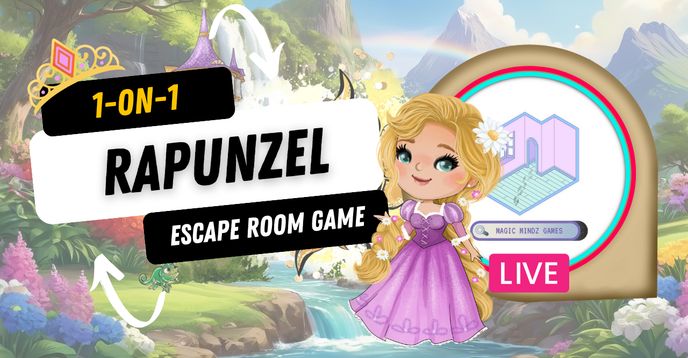 1-on-1 Rapunzel Escape Room Learning Game | PREK & Kindergarten Mystery ...