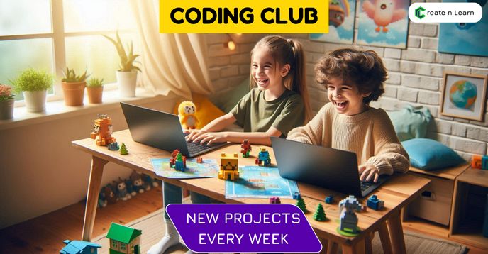 Beginners Creative Coders Club: Build, Play & Code Fun Projects Every ...