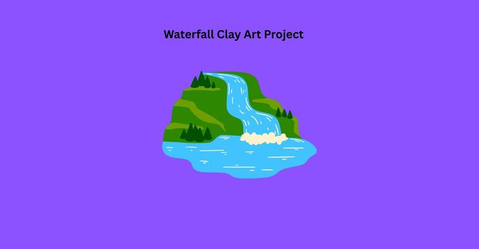 Waterfall Clay Art Project | Small Online Class for Ages 7-9 | Outschool