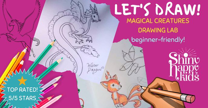 Lab Creature Drawing Magical Creatures Drawing Lab (Learn to Draw Dragons, Unicorns, Myths ...
