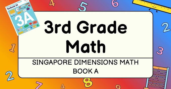 3rd Grade Math -Singapore Dimensions Math Book 3A- Small Group | Small ...
