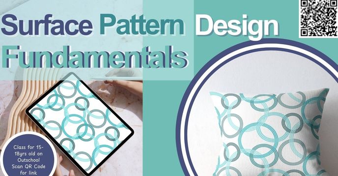 Surface Pattern Repeated Patterns Beginner Surface Pattern Design Using Procreate-Creating Repeating ...