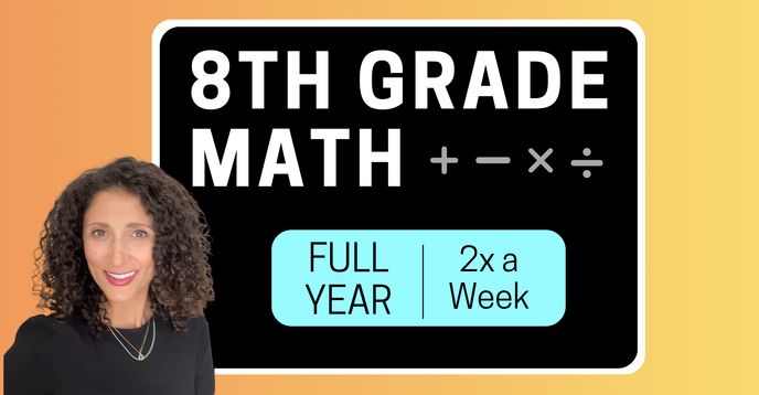 8th Grade Math FULL CURRICULUM (Pre-Algebra) | Small Online Class for ...
