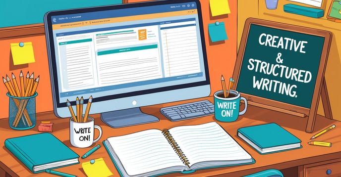 Structured Writing Image Creative & Structured Writing: A 12-Week Self-Paced Curriculum Ages 11 ...