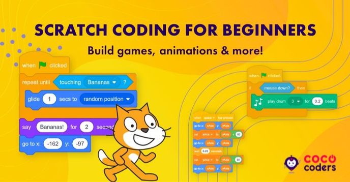 Scratch Coding Classes Beginner Scratch Coding: Create Games, Animations & Fun Projects ...