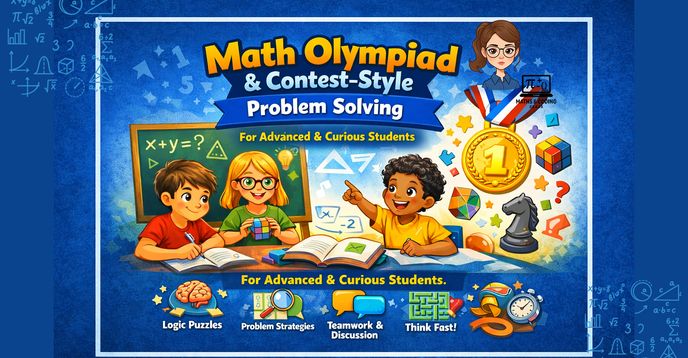 Olonlog Math Math Olympiad Problem Solving – Fun & Challenging (Grades 4–6) | Small ...