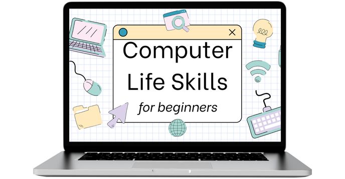 Computer Life Skills for Beginners (PC Only): Word, Email & More ...