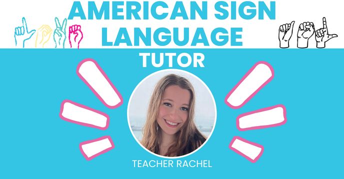 ASL Tutor - American Sign Language Lessons (25 Minute Sessions) | Small ...