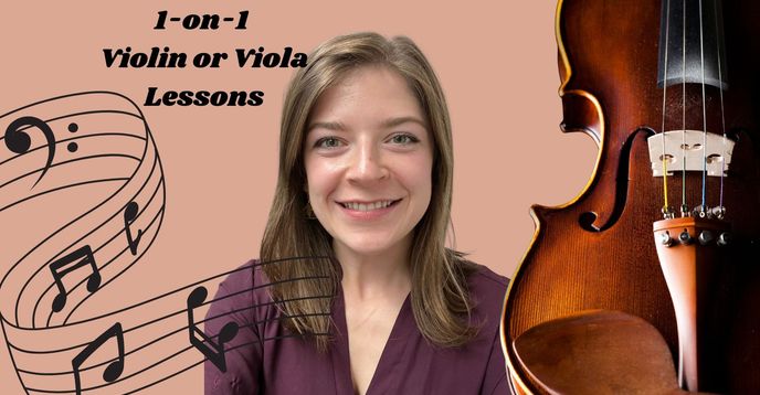 Viola Lesson 1 1-on-1 Violin or Viola Lessons - 30 Min | Small Online Class for Ages 7 ...