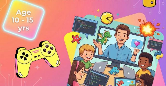 Python Coding - Create Your Own Video Game | Live Programming Class ...