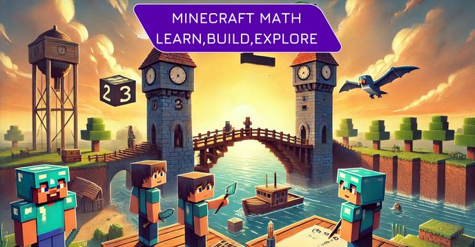 Grade 3-4 Minecraft Math: Master Fractions, Division, Multiplication ...
