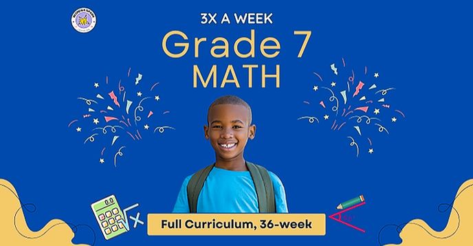 7th Grade Math Classes 7th Grade Math Full Year Pre-Algebra, 3x/Week Full Curriculum | Small ...