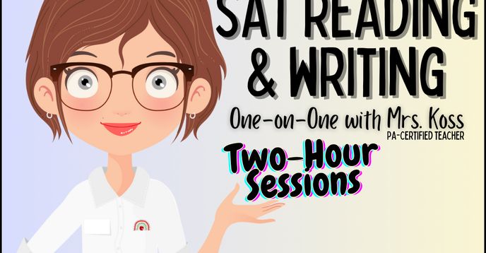 Slay the SAT Reading & Writing Section (2 Hrs/1-On-1) W/Certified ...