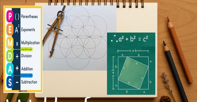 Math: Geometry Drawings, Order of Operations & Pre-Algebra | Small ...