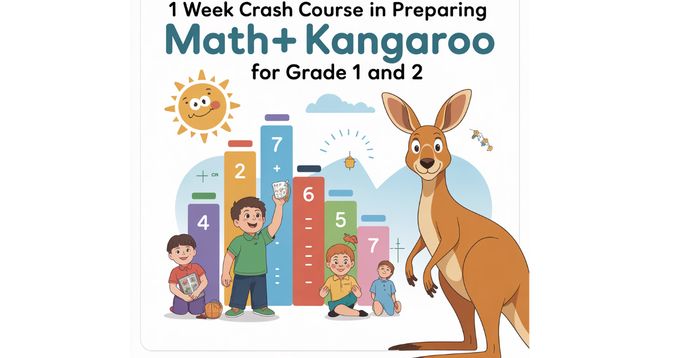 Kangaroo Class Week Course Math Kangaroo Preparation for Grade 1 And 2 | Small Online ...