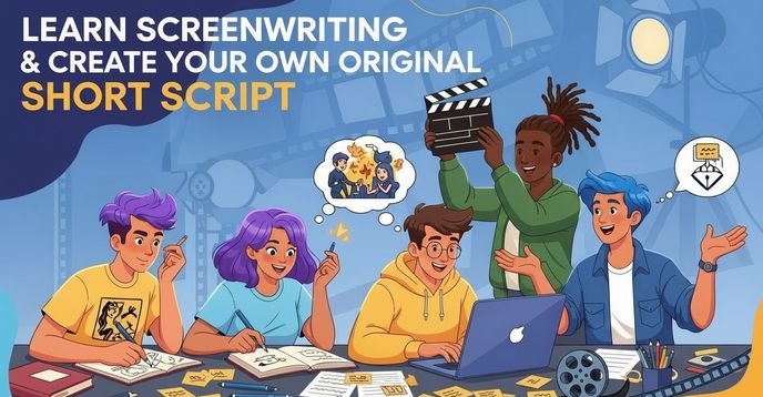 Screenwriting Computer Write It: Learn Screenwriting & Create Your Own Original Short Script ...