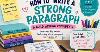 Strong Building Paragraph How to Write a Strong Paragraph & Build Writing Confidence | Small ...