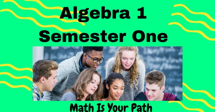 College Level Math First Semester Algebra 1 Fall Semester: Full Curriculum | Small Online Class for Ages ...