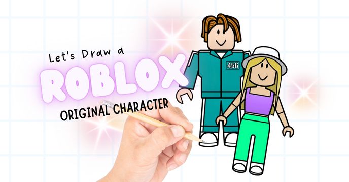 Let's Draw a Roblox Original Character! (a One Time Drawing Class ...