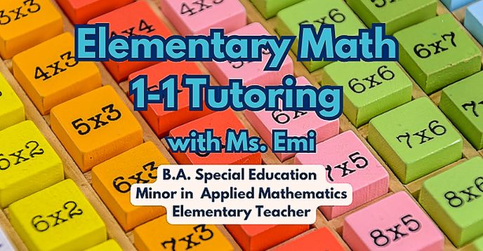 Elementray Math Class Elementary Math Lab: 1-1 Math Tutoring | Small Online Class for Ages 7 ...