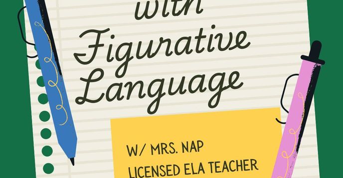 Figurative Language Creativity 1-1 Creative Writing Can Be Fun With Figurative Language 📝 | Small ...