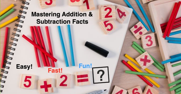 Addition Working Out Methods Mastering Addition & Subtraction Facts - An Easy, Fast and Fun Way ...