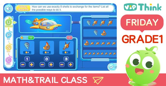 Priday Tips Math Game Singapore Math 1st Grade Trial Class, Friday | Small Online Class for ...