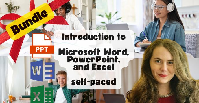 Microsoft Office Essentials: Word, Powerpoint & Excel (Self-Paced ...