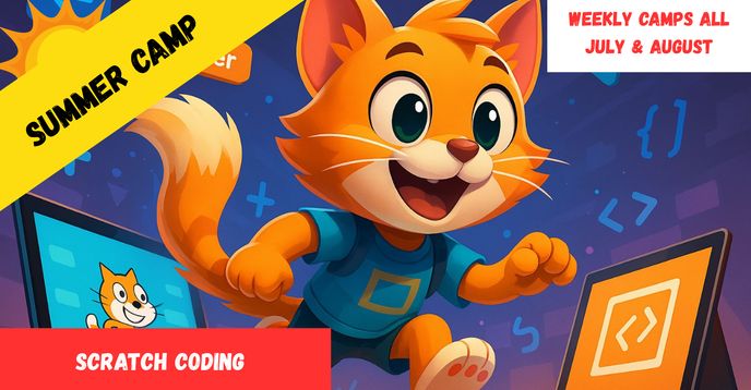 Scratch Coding Summer Camp: Design Your Own Games & Animations! | Small ...