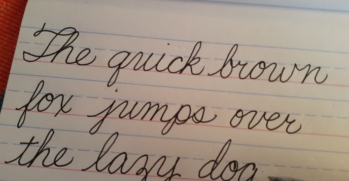 How To Write Brown In Cursive Cursive Handwriting for Ages 13 to 18: Spring Fast Track Course | Small ...