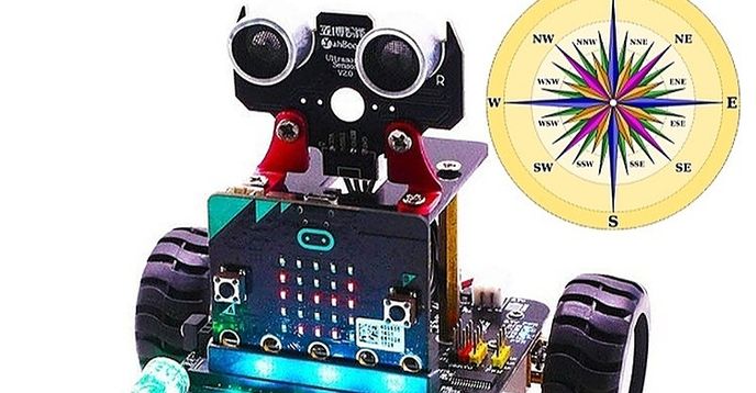 Compass Module For Robotics Projects STEM: Robotics - Using Compass for Robot Direction Control | Small ...