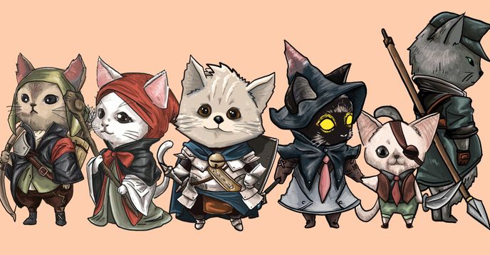 Animal Adventures: Roleplaying Adventures as Cats and Dogs Small