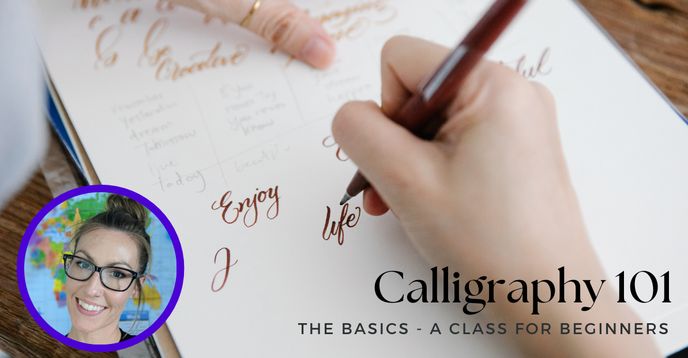 Modern Calligraphy Basics 101: Modern Calligraphy Class for Beginners ...