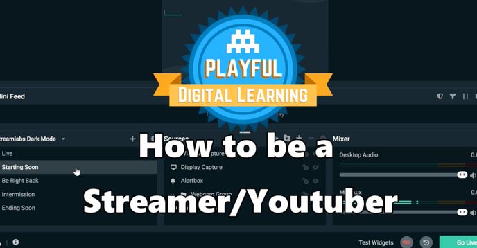 Becoming a Streamer/Youtuber: For Super Beginners Small Online