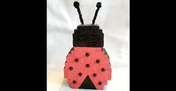 Build Ladybug Using Cubes How to Make a Wooden Ladybug | Small Online Class for Ages 10-15 ...