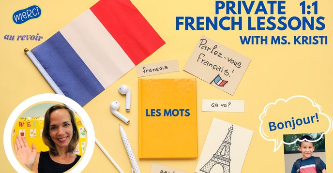 Frnnch Lessons Private Introductory French Lessons | Small Online Class for Ages 6-8 ...