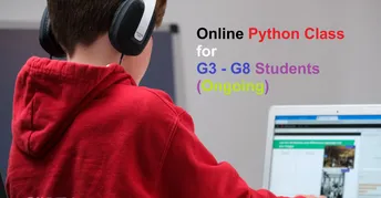python for beginners | small online class for ages... Python Coding for G3 to G8 Students - (Ongoing) | Small Online Class ...
