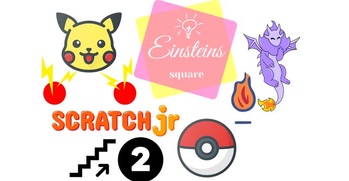 Pokemon Scratch Game Tutorial Scratch Jr. Pokemon Level 2 - Make your own games with Pokemon | Small ...