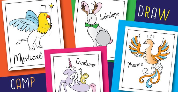 magical creatures stem coding algorithm drawing... How to Draw Animals! Mystical Creatures Summer Camp (Ages 7-11) | Small ...