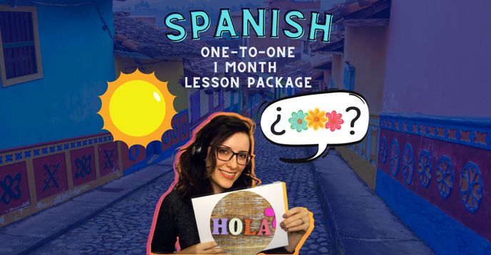 Spanish One Lessons Beginner Spanish One-On-One Lessons - One Month | Small Online Class ...