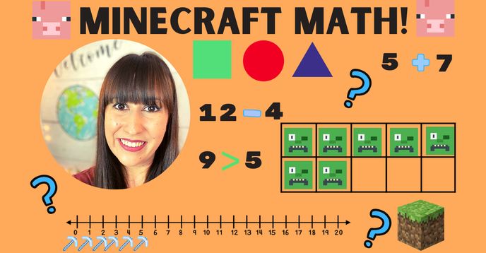 Duck Math Minecraft Minecraft Math! Pre-K & Kindergarten (Ongoing) | Small Online Class for ...