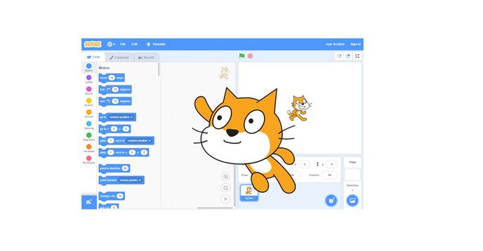 Basic Easy Intro to Scratch Coding Interface | Block Coding 101 ...