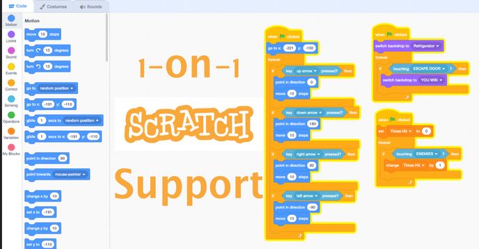 Coding With Scratch: One-On-One Learning & Troubleshooting | Small ...