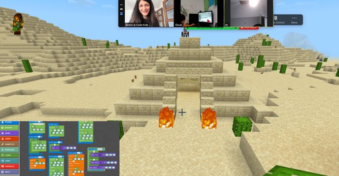 friday – minecraft with python programming – code... Weekly Minecraft Coding Beginner Fun! Learn to Code With New Projects ...