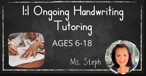 Ms. Steph- Handwriting Instructor - Outschool Teacher | Outschool