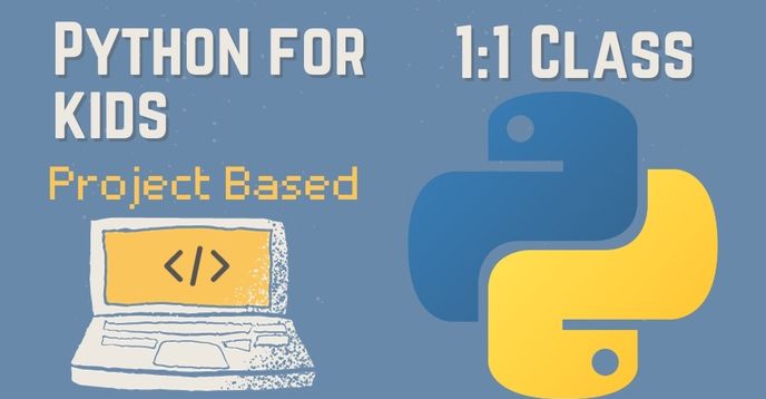 Kids Project Based Python For Beginners 1:1 Class (10 Sessions) | Small ...