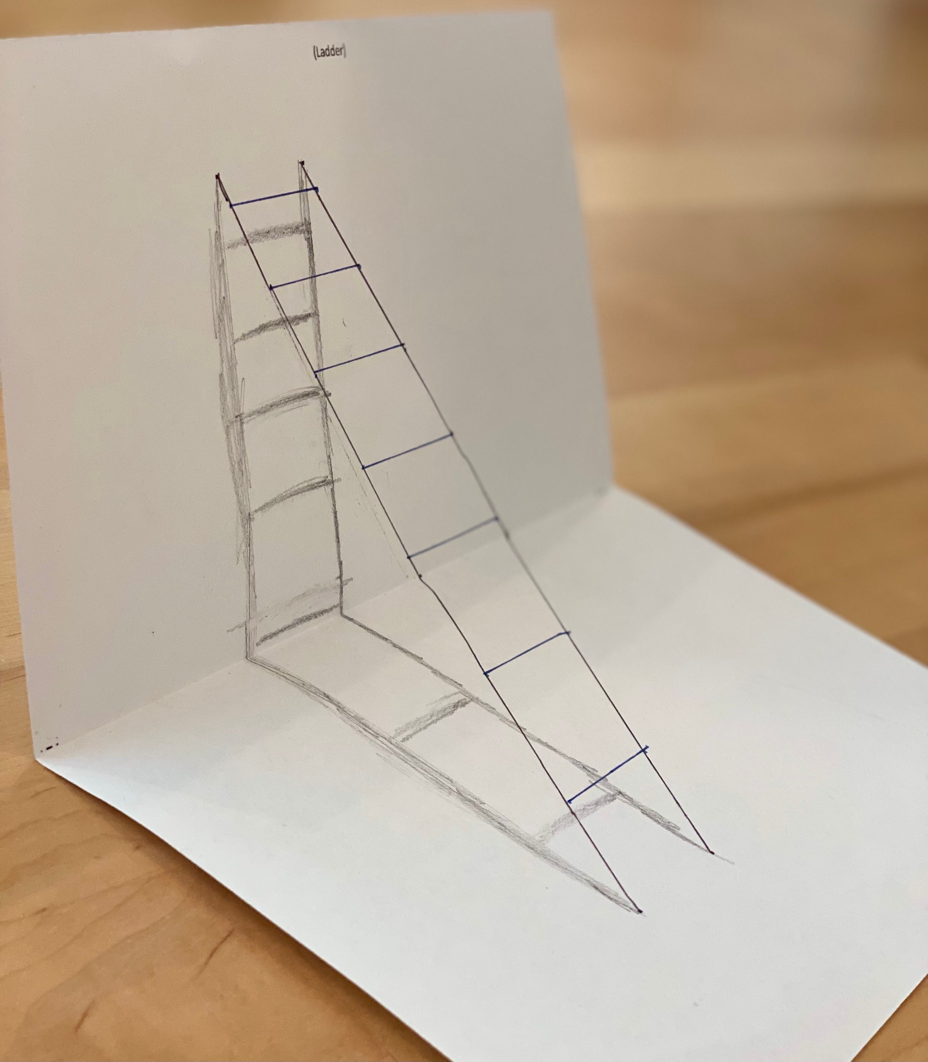 Drawing 3D Objects: The Illusion Cube and Ladder | Small Online Class ...