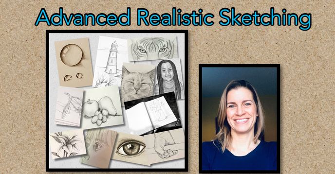 Advanced Sketching Course Art by April: Advanced Realistic Sketching Club | Small Online Class ...
