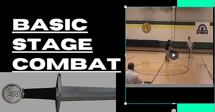 Stage Combat Rsc Basics of Stage Combat (With Swords!) | Small Online Class for Ages 13 ...